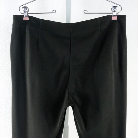 Eileen Fisher Olive Skinny Fit Pants - Picture 4 of 7